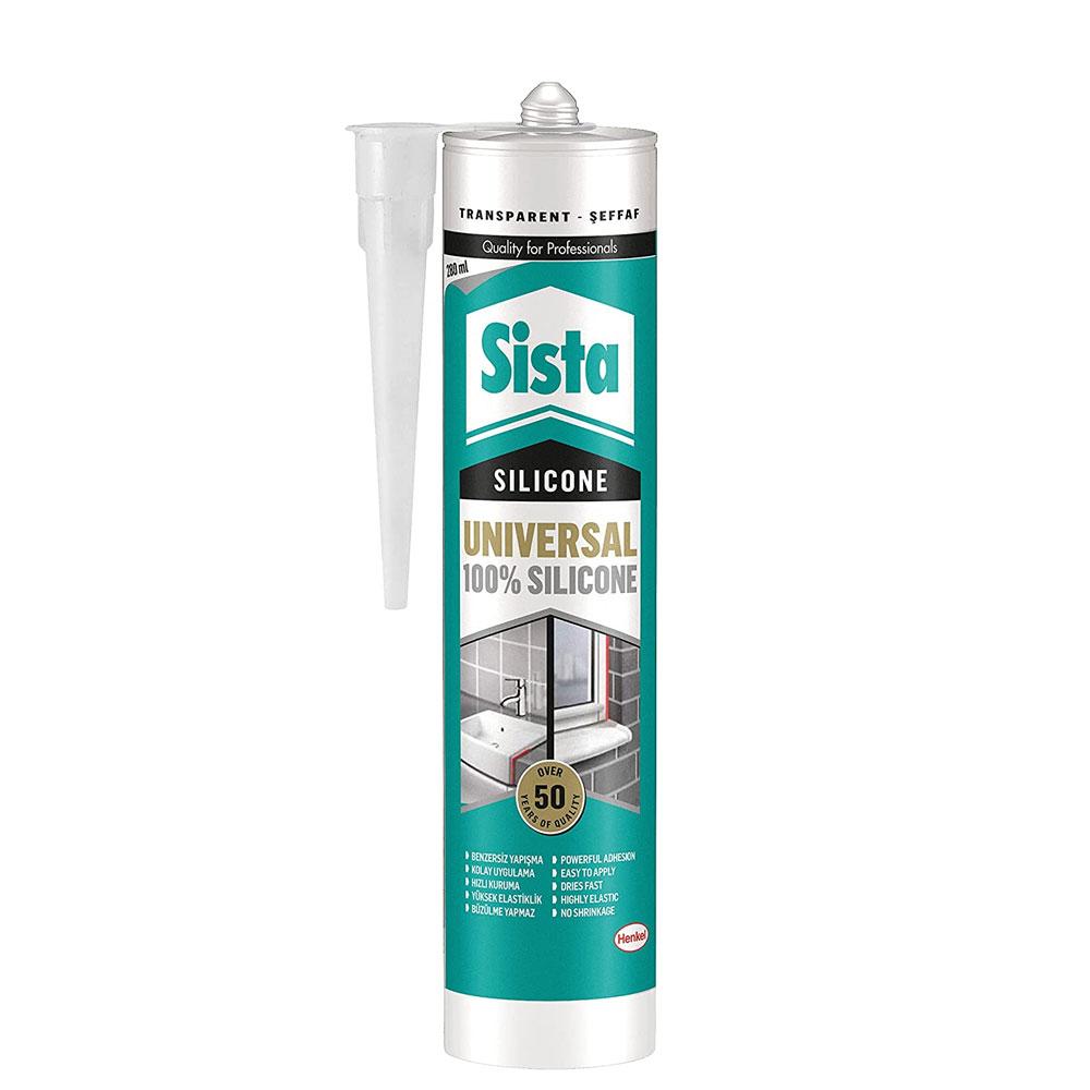 SISTA UNIVERSAL SILIKON SEFFAF 280 ML